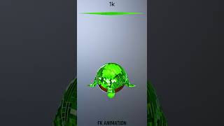3D Sci-Fi Animation | Futuristic Grid & Golden Sphere | Blender Short #clothsimulation #animation