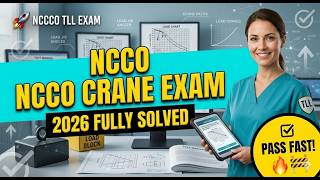 NCCCO Telescopic Boom Crane Swing Cab TLL Exam 2026 Fully Solved 🚧🔥 Pass Fast!