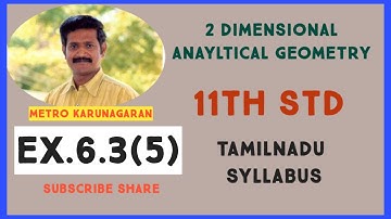 11th Std Maths Ex.6.3(5) If (-4,7) is one vertex of a rhombus and if the Equation of one diagonal is