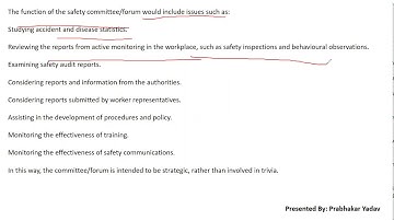 IG1 ELEMENT-3 PART-4 NEBOSH NEW SYLLABUS