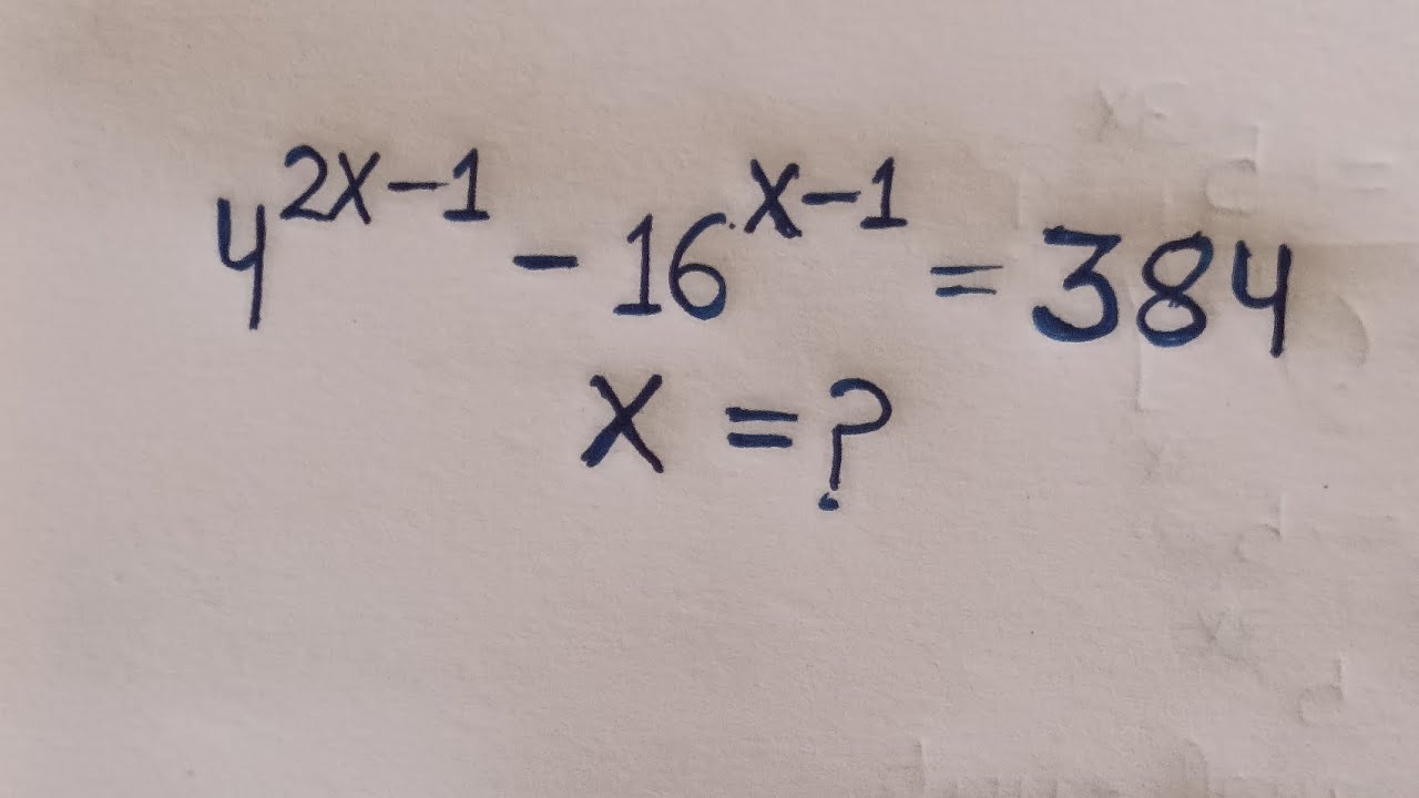 Exponential equations||How to find the value of X||#maths #education #mathematics 