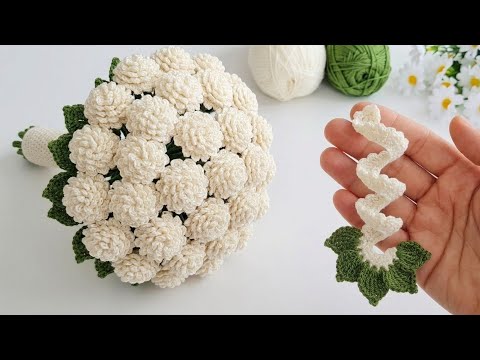 Easy Crochet Flower Bouquet 🌸 Beginner Friendly Handmade Flowers Tutorial