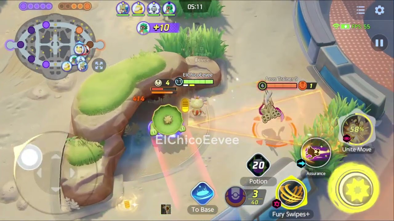 MEOWTH NEW SPEEDSTER GAMEPLAY (Fury Swipes &Assurance) | Pokmon UNITE