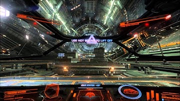 Elite Dangerous - Launch training