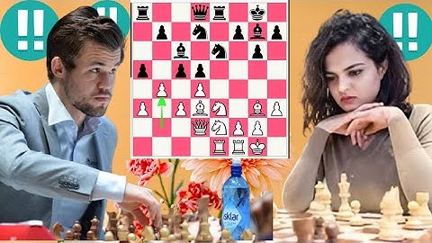 King Magnus Carlsen vs Tania Sachdev 36