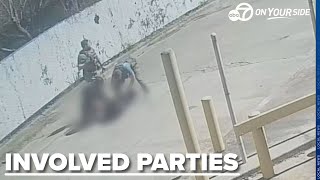 Surveillance video shows deadly U.S. Marshal-involved shooting after fugitive chase in LR