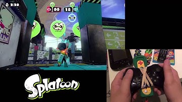 [Splatoon] Battle Dojo - Motion Controls Gameplay
