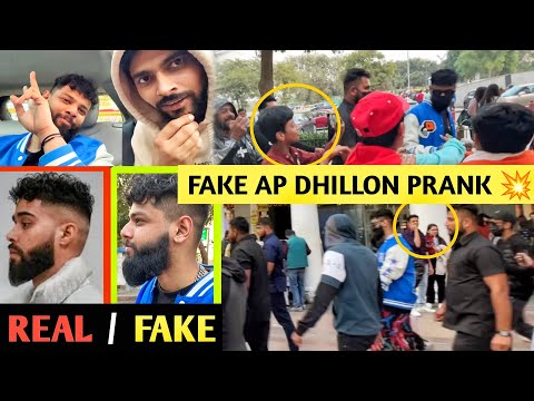 AP Dhillon Celebrity Prank *Crazy Reactions* 🔥