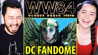 WONDER WOMAN 1984 | Official Main Trailer | Reaction | DC FanDome