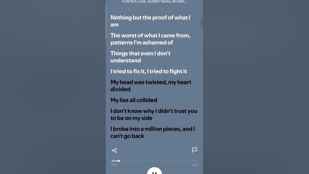What It Sounds Like ✨️ | HUNTR/X, EJAE, AUDREY  NUNA, REI AMI, KPop Demon Hunters Cast | #lyrics