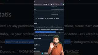 Find Email and Number of Fake Instagram ID 🤯 #cyber #viral #fakeinstagramaccount #hack