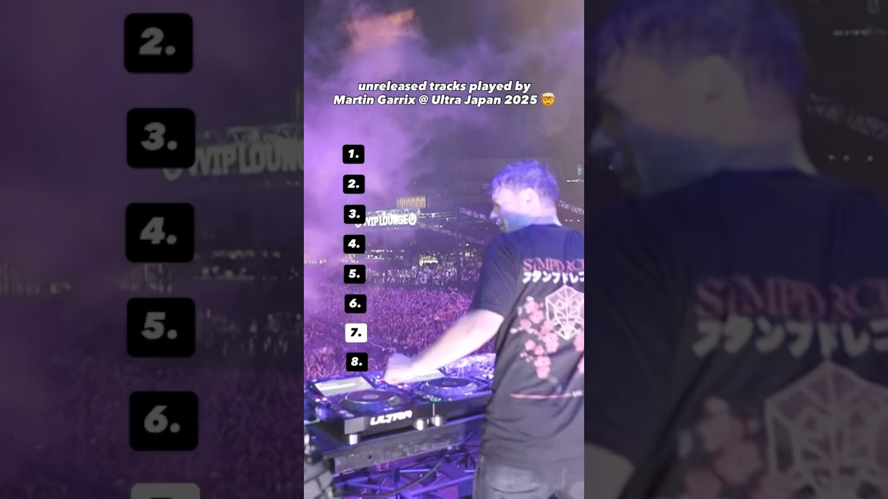 comment your favourite unreleased track that was played at Ultra Japan 🇯🇵
