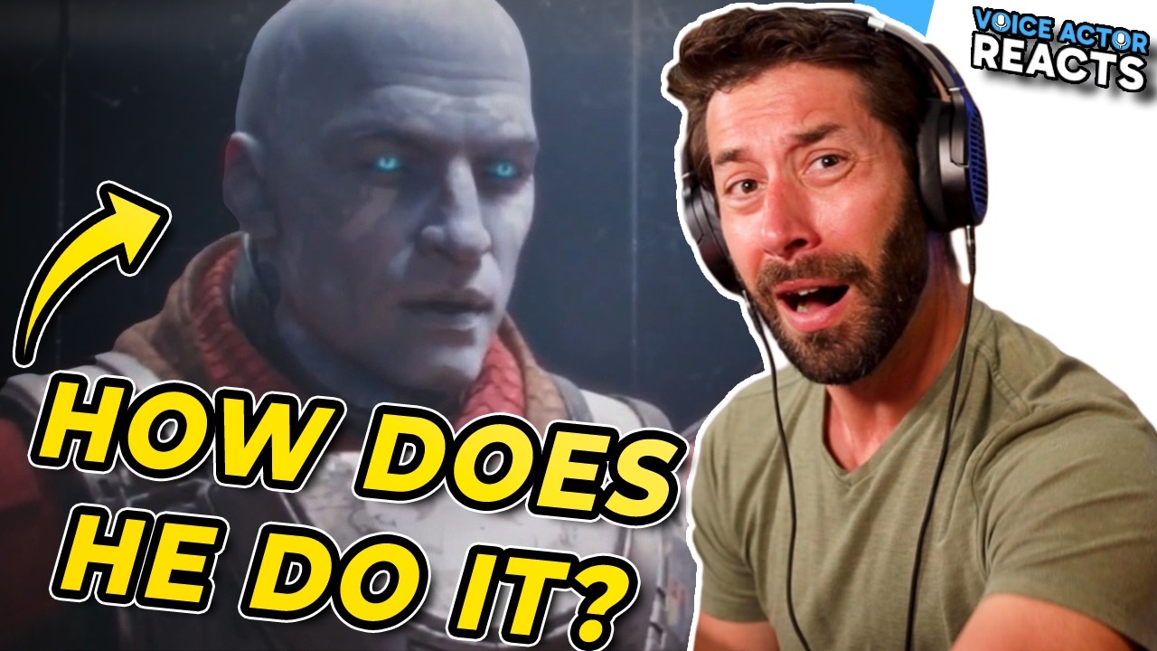 Voice Actor Reacts to Zavala in Destiny 2 THE FINAL SHAPE