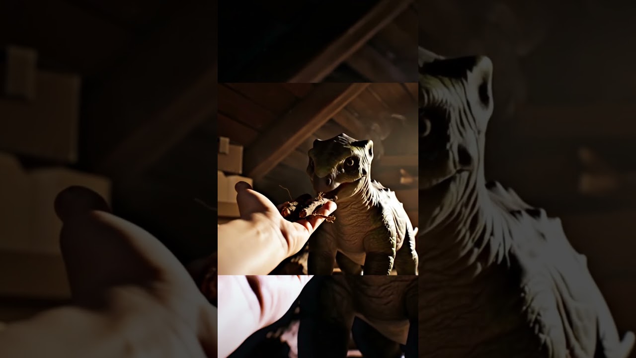 My Dinosaur Pet Loves Roots! 🤯 Realistic Baby Ankylosaurus Feeding Time!