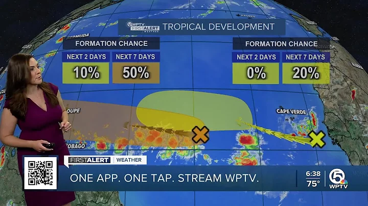 WPTV First Alert Weather tropical forecast, morning of Aug. 30, 2024