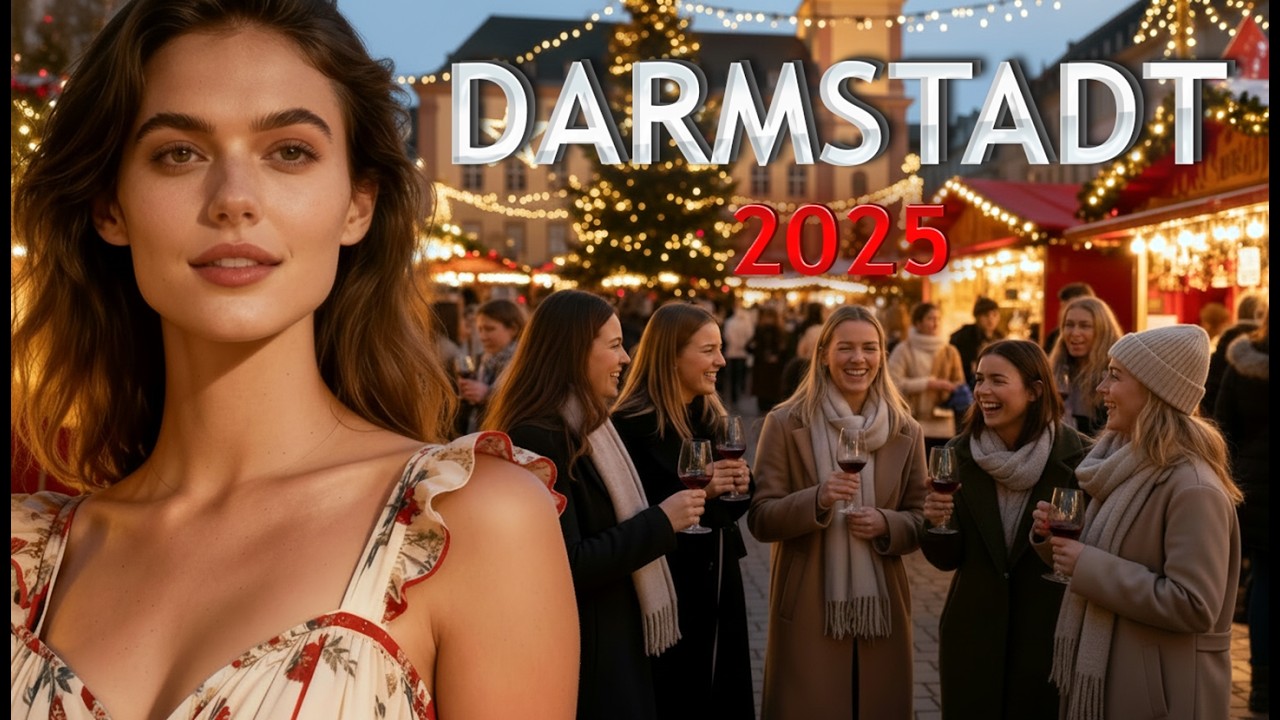 Рождественский рынок Дармштадта 2025Волшебный рождественский рынок