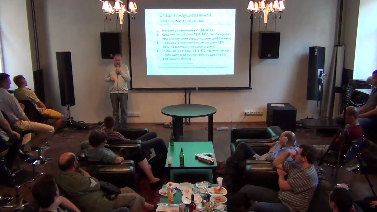 Лекция Игоря Артюхова в пресс-центре ANCS