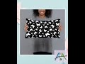 Throw Pillow - Butterflies Black and White