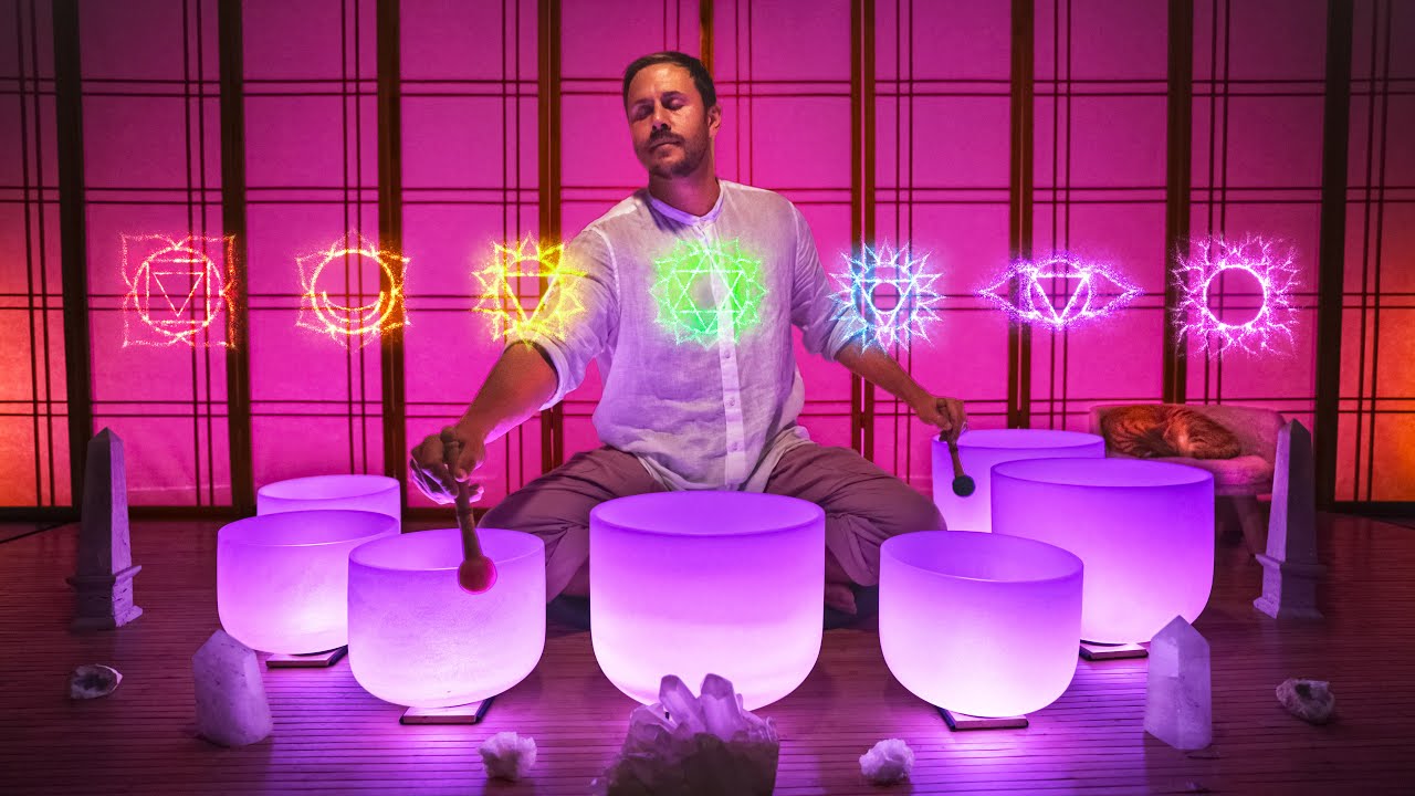 Chakra Rebalancing Sound Bath | Align Your Energy In 5 Minutes With Crystal Singing Bowls Chakra Rebalancing Sound Bath | Align Your Energy In 5 Minutes With Crystal Singing Bowls