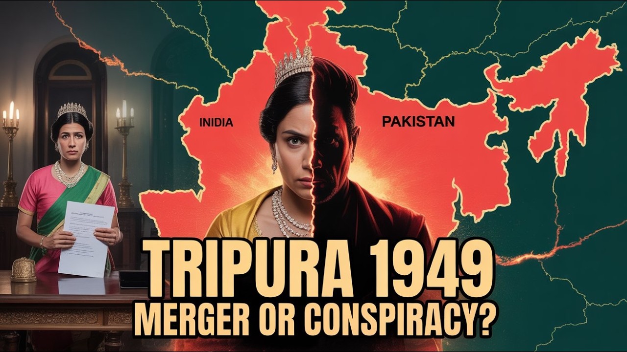 How Tripura Joined India in 1949 | Untold Story of the Tripura Merger Agreement & Partition Crisis