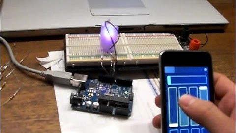moodlight - ipod arduino via OSC