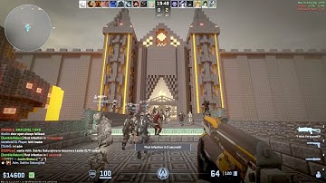 CS2: Zombie Escape Mod | Map: Minecraft - Dragon Castle | on GFL Clan