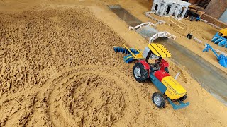 Mini Tractor and Disc Harrow | mini disc harrow ||