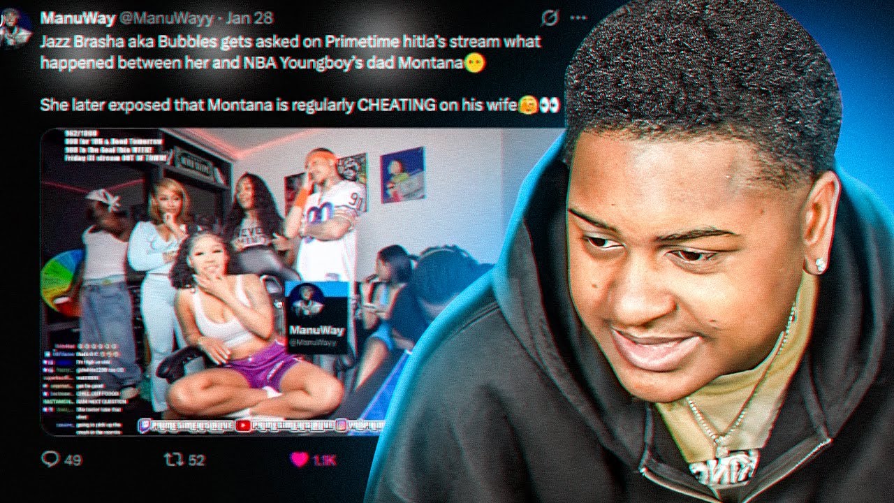 Джаз «Бабблс» СЛИЛ ИНФОРМАЦИЮ о своих тайных отношениях с отцом NBA YoungBoy 😳… **РЕАКЦИЯ И ОБСУЖ...