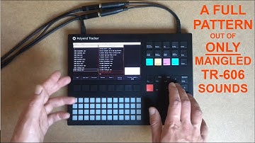 Analog Drum Torture, TR-606 into the Polyend Tracker: Stazma Tips & Tricks
