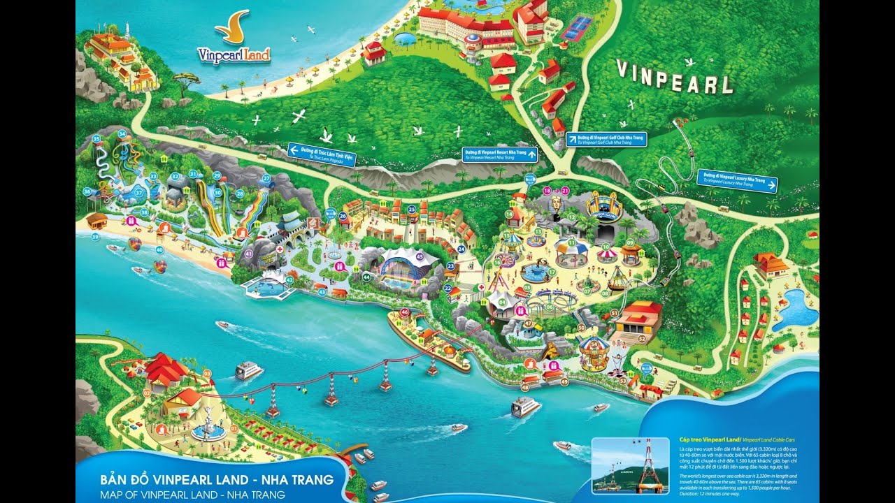 Полный обзор парка развлечений на острове «VINPEARL». Вьетнам 2023 года ...