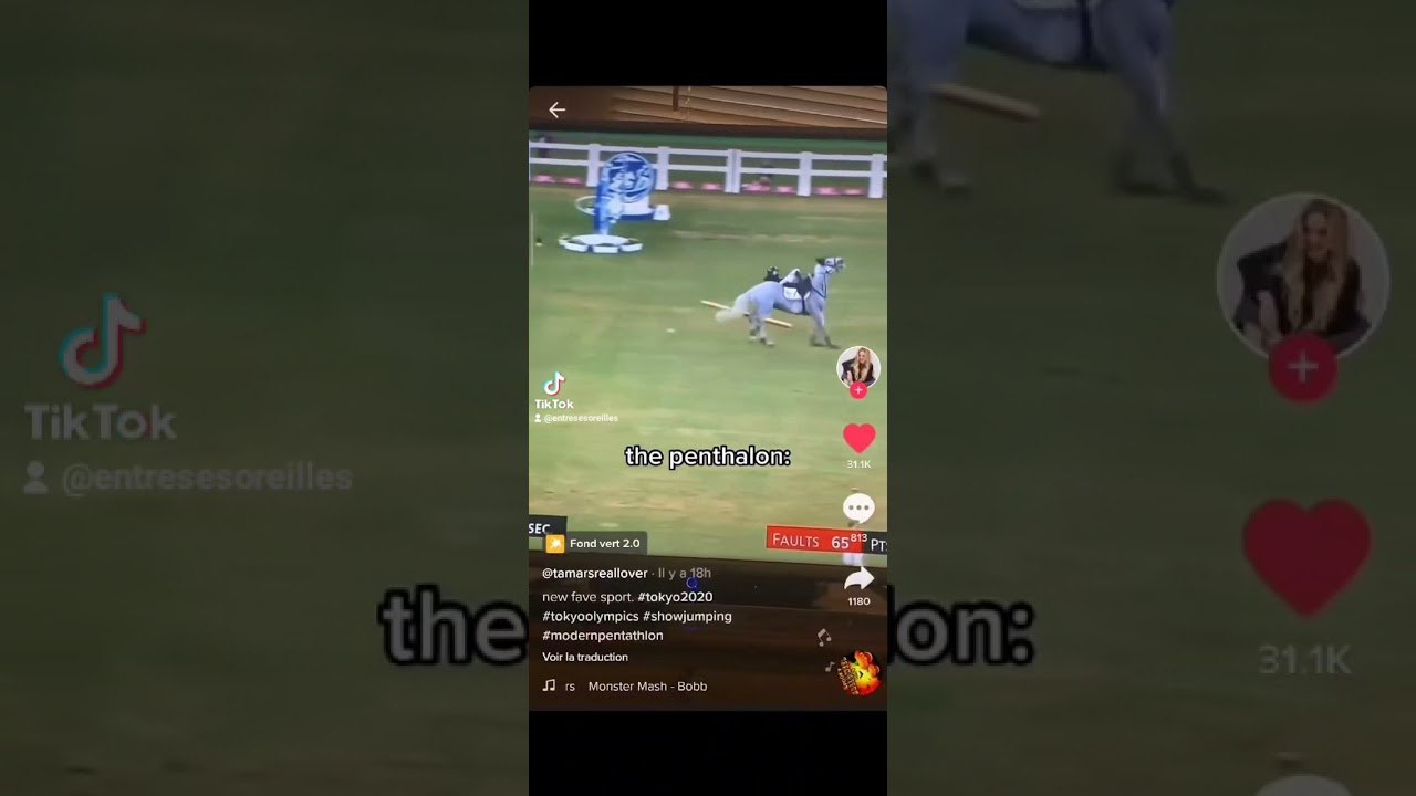 L'épreuve a été retirée du Penthathlon suite aux JO 2021 