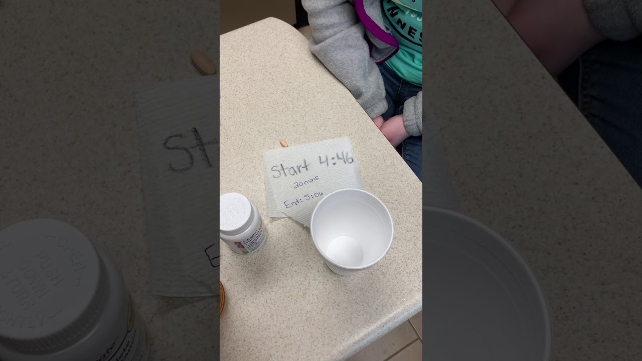 Vitamin lab experiment part 1 YouTube