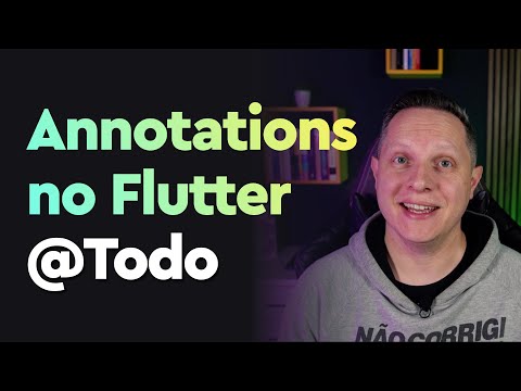 Use Classes como Metadados no Flutter!