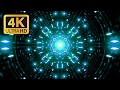 [4K] Night Music Purple Light Show - 3 Hours Background Party For Bar, Club