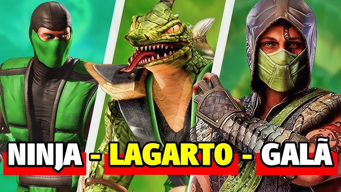 Novo trailer de Mortal Kombat 1 revela os lutadores Reptile