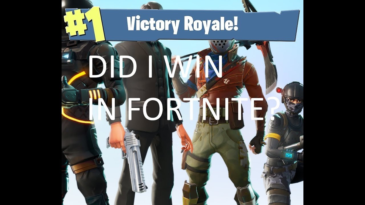 DID I WIN A GAME IN FORTNITE?!?!? (Laggy) | Fortnite Gameplay - YouTube