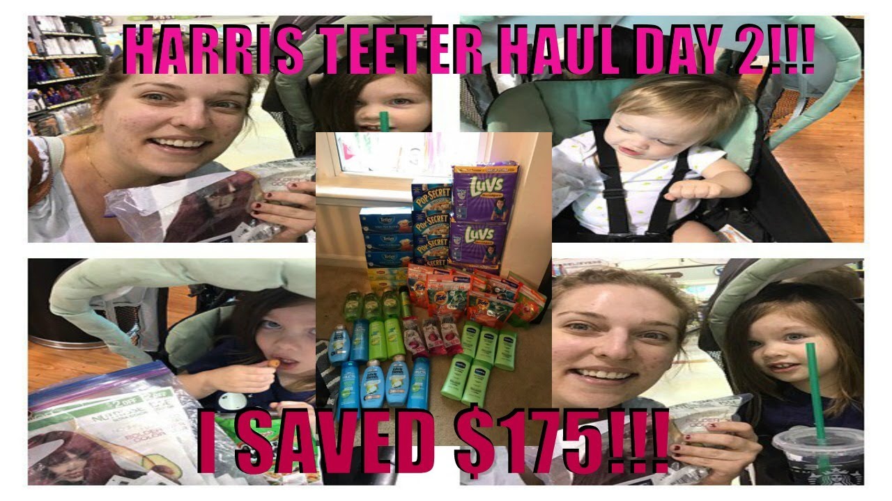 Harris Teeter Super Doubles Day 2!! I SAVED $175!!