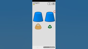 Pou Games Find Pou Game Over Wrong Cup!