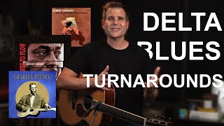 Video thumbnail of "3 Delta Blues Turnarounds that Will Make You a Better Blues Player"