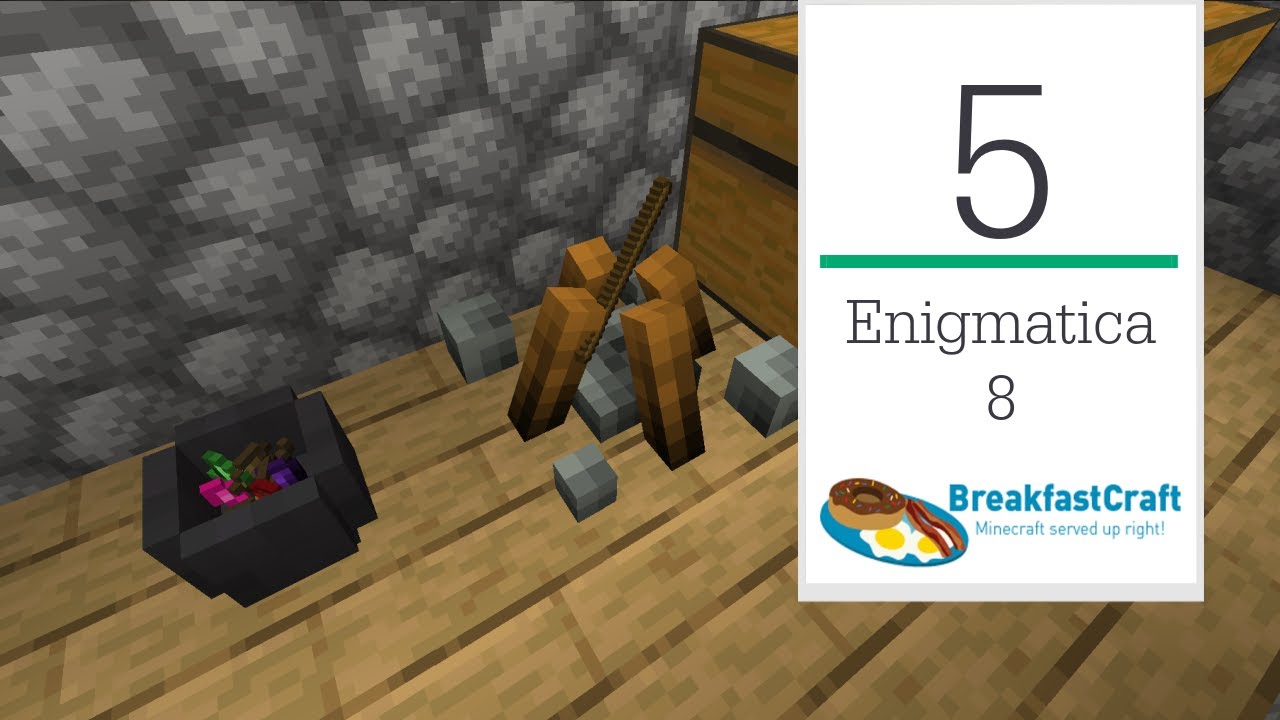 5 Enigmatica 8 Spell Creation In Roots 1 18 Modded Minecraft Breakfastcraft YouTube