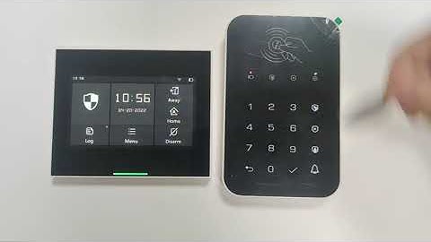 Wireless Keypad+RFID Card Paring