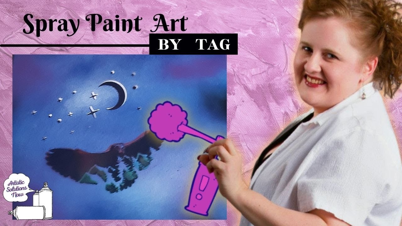 Owl Stencil Spray Paint Art YouTube