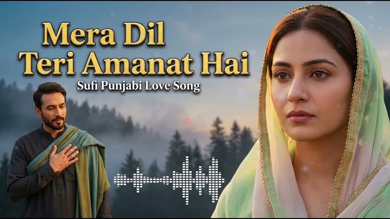 Mera Dil Teri Amanat Hai | Heart Touching Sufi Love Song | Deep Emotional Ishq | Roohani Mohabbat