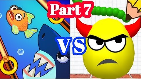 Draw to Smash vs Save the Fish - All Levels - Full Gameplay Walkthrough - Part 7