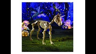 Fun Express Large Unicorn Skeleton (3.5 feet Long) Halloween Decorations