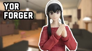 SH Figuarts Spy X Family Yor Forger Casual Version Action Figure Review Tamashii Nations BANDAI