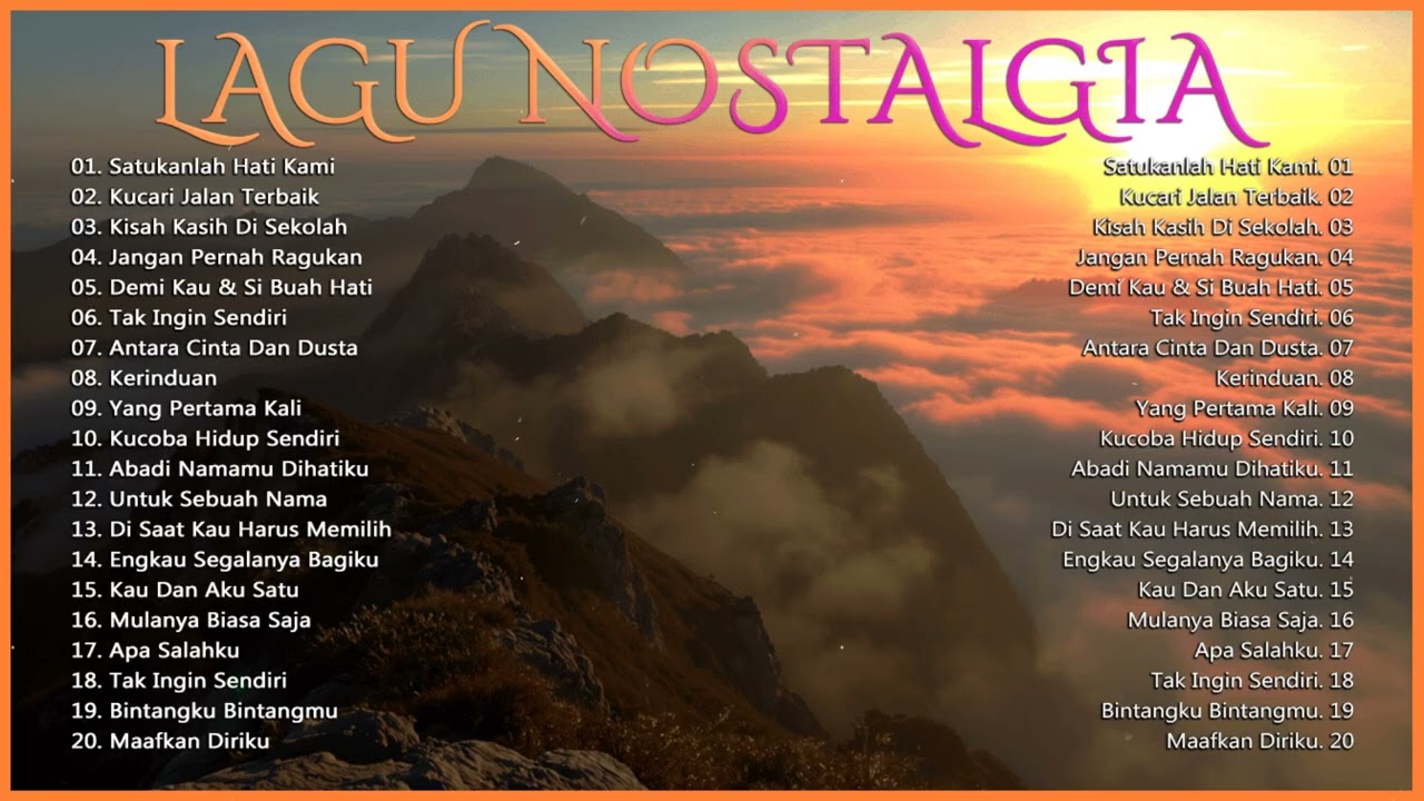Lagu Lawas Indonesia Nostalgia | Koleksi Hits 80an 90an