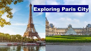 Exploring Paris City 2025 [4K]  |  Eiffel Tower, Louvre Museum, Galleries lafayette, Moulin & More..