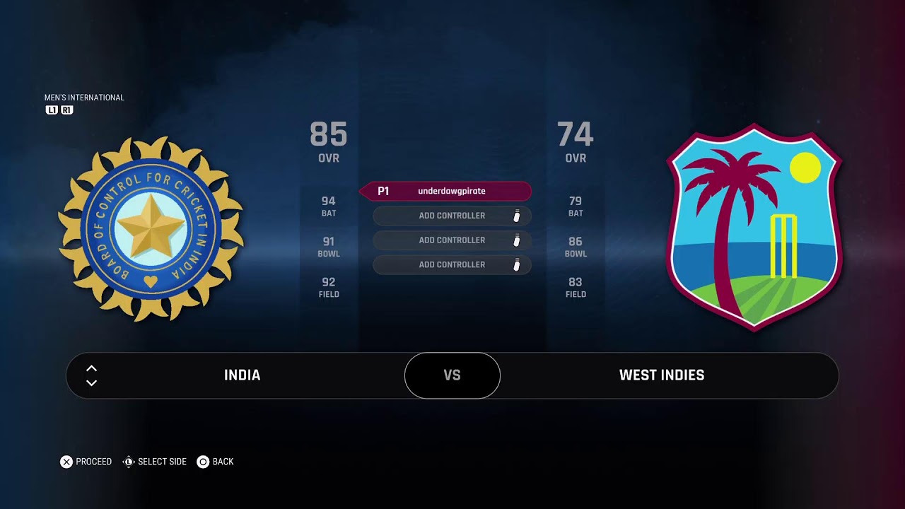 T20 World Cup 2026 India || Super 8 Match IND vs WI at Kolkata Live Cricket 24 @underdwagpirate