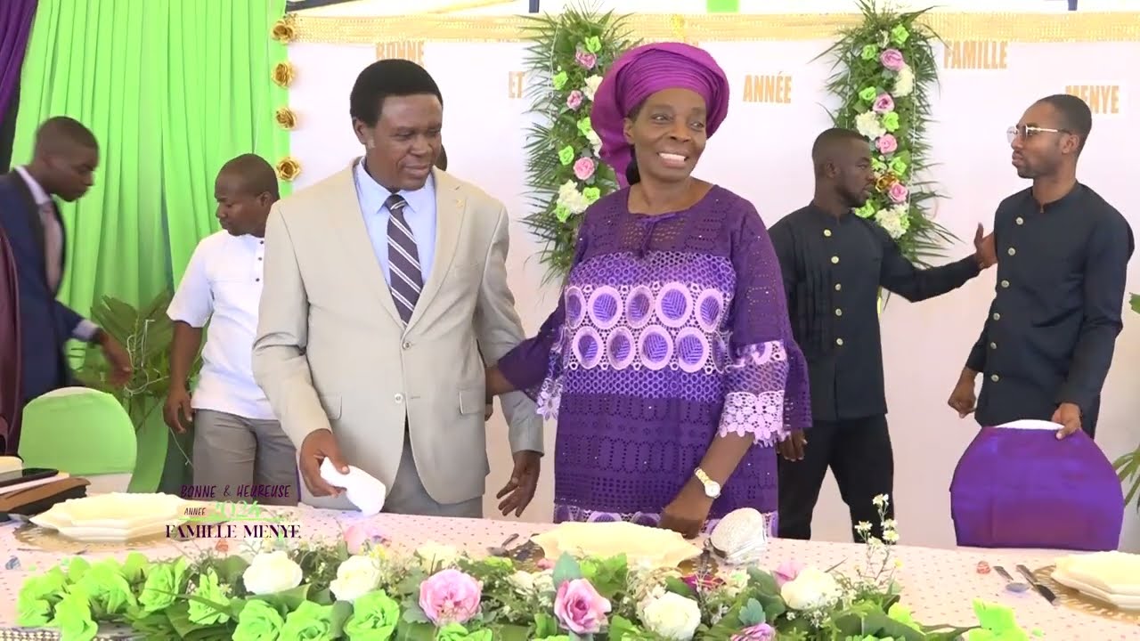 PRESENTATION DES VOEUX 2024 A LA FAMILLE MENYE